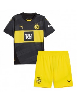 Borussia Dortmund Dječji Gostujuci Dres kompleti 2024-25 Kratak Rukavima (+ kratke hlače)